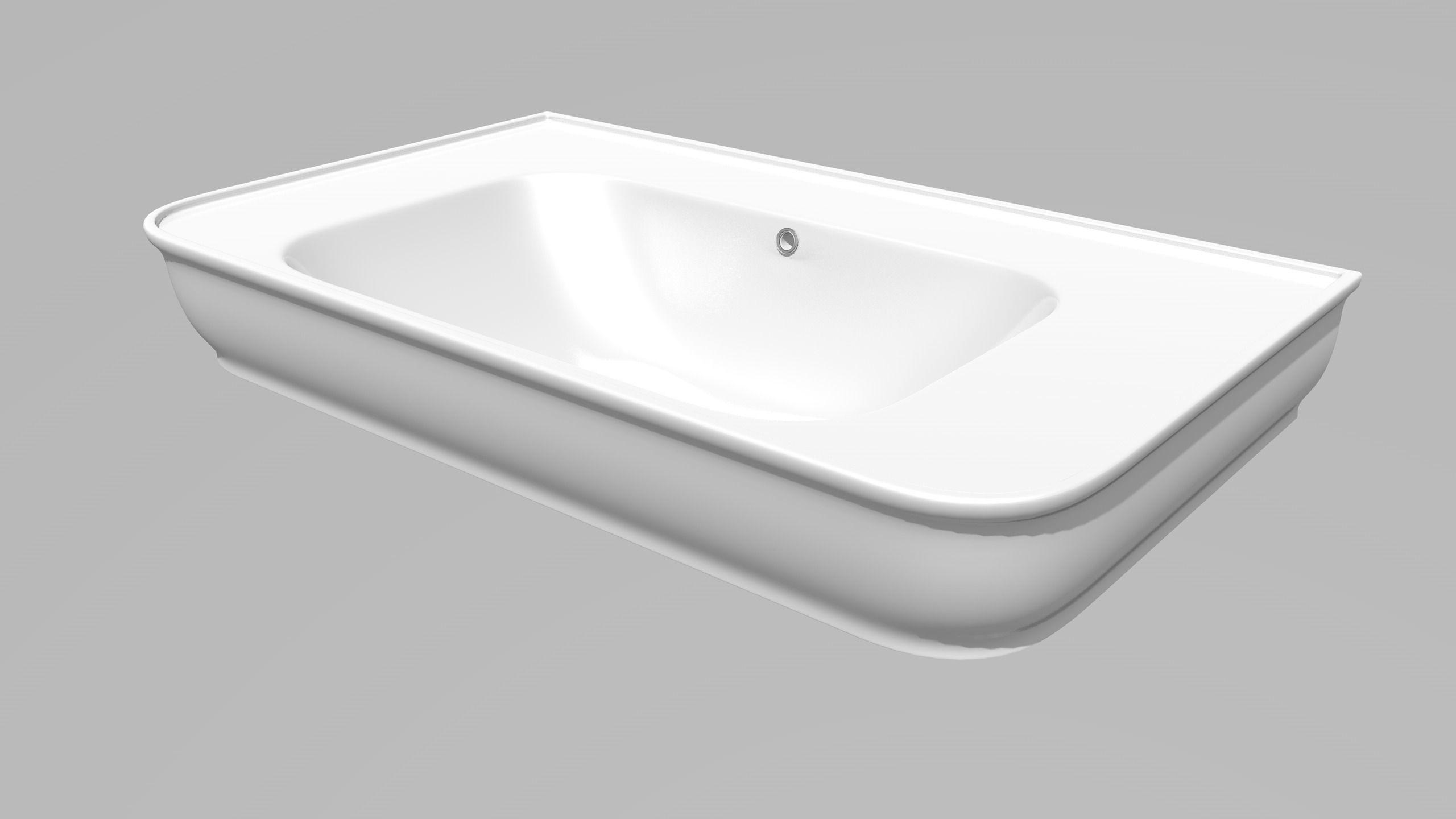 Devit Afina Sink Low-poly 3D model_28