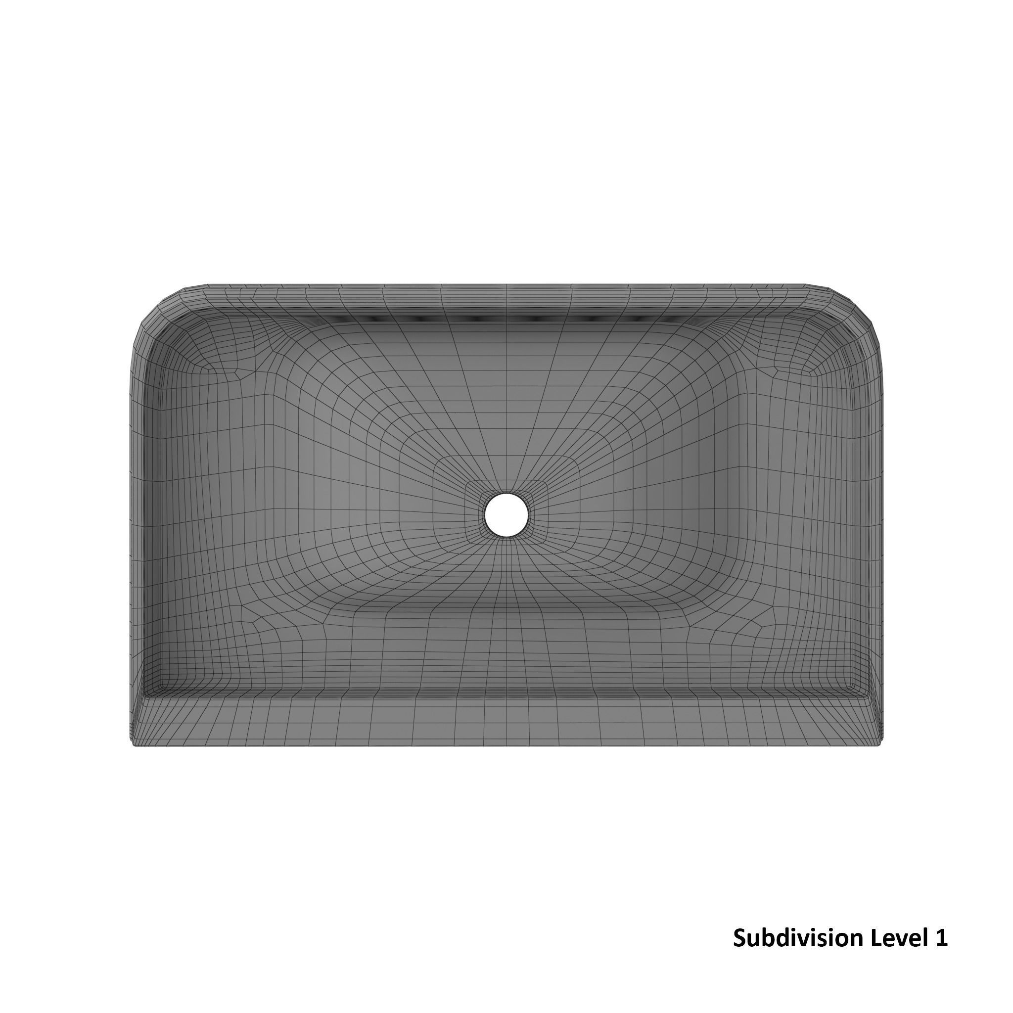 Devit Afina Sink Low-poly 3D model_23