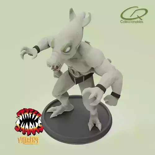 Street Sharks Villains - Killamari