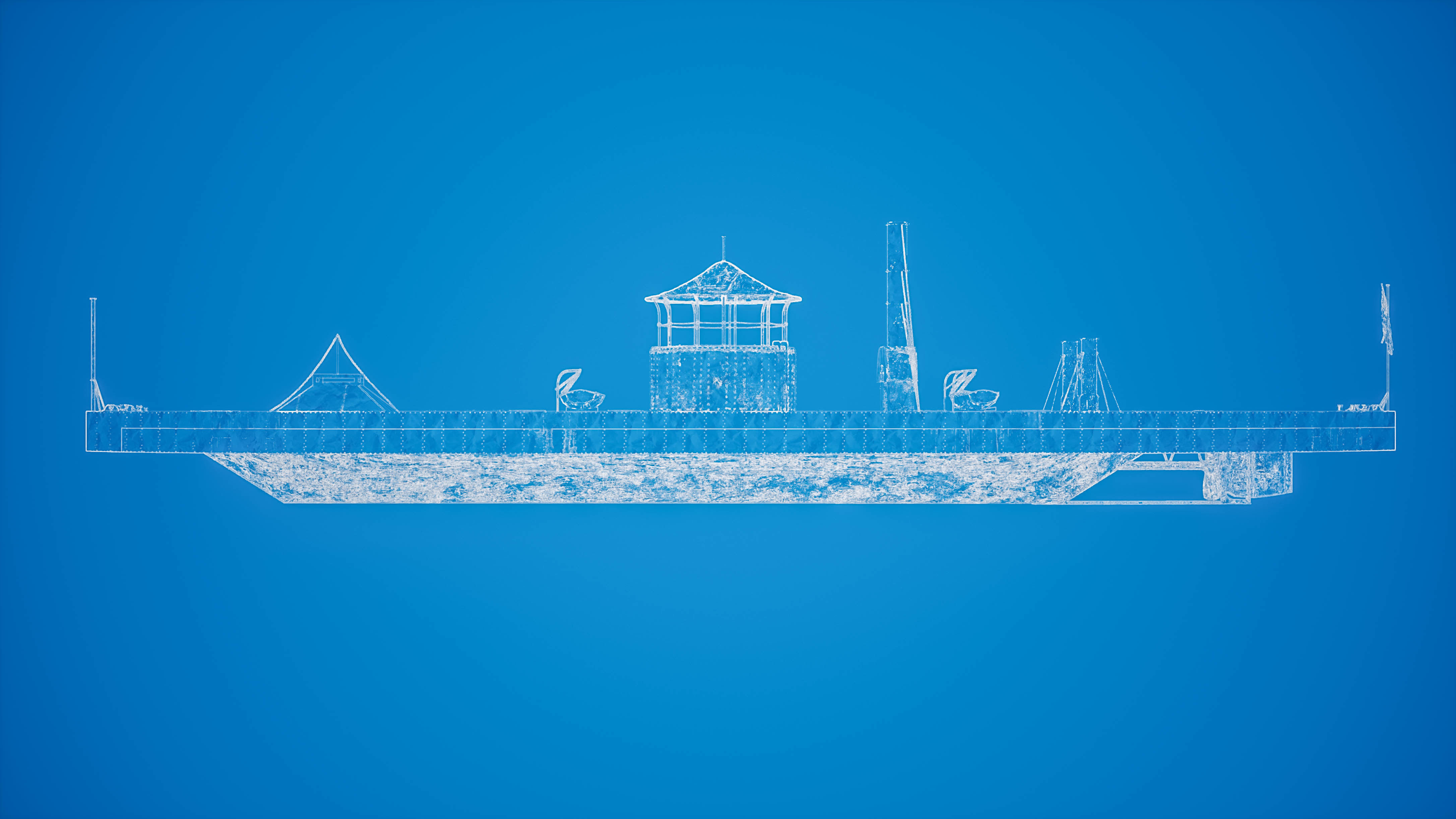 USS Monitor - Turreted Ironclad Warship 3D model_17