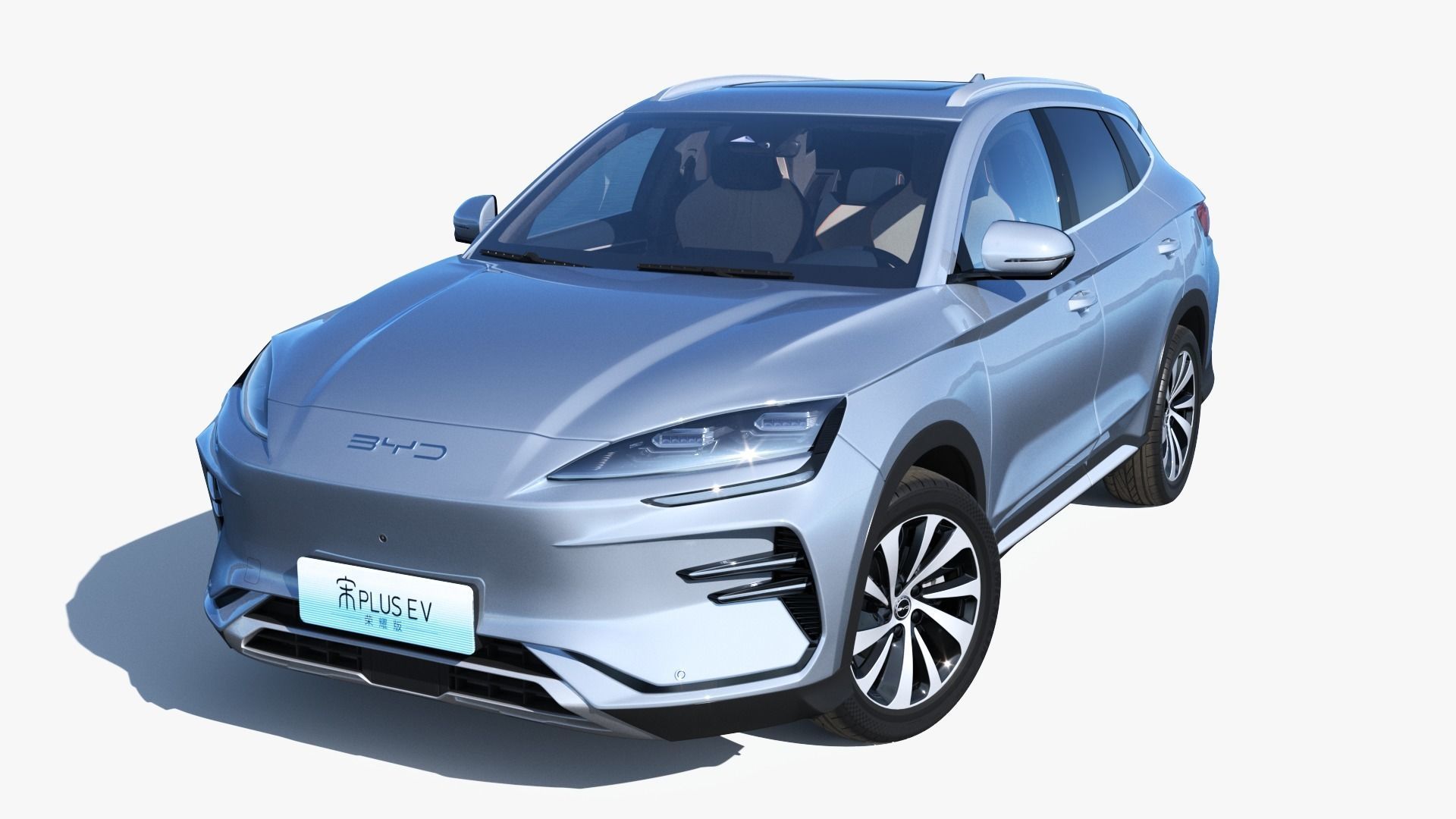 2024 BYD Seal U EV Song Plus with interior 3D model_2