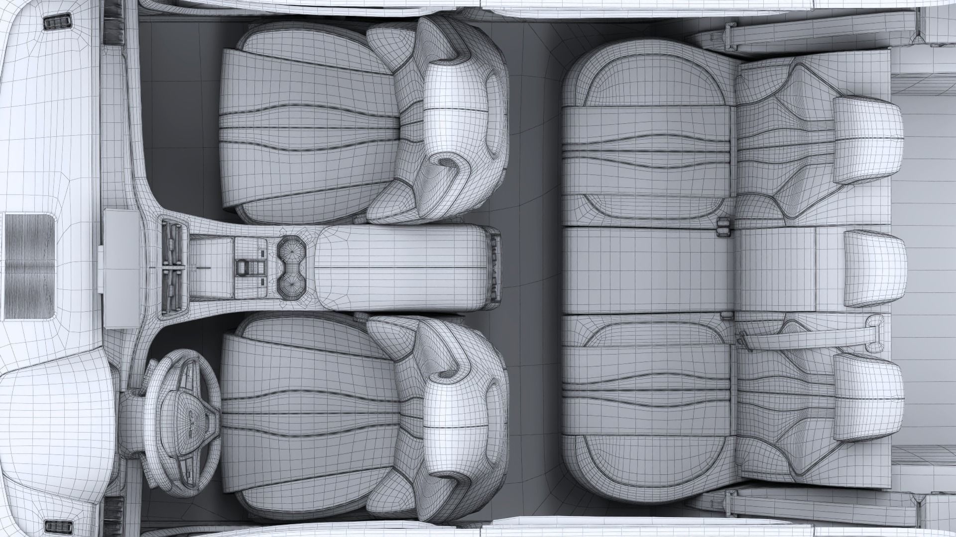 2024 BYD Seal U EV Song Plus with interior 3D model_39