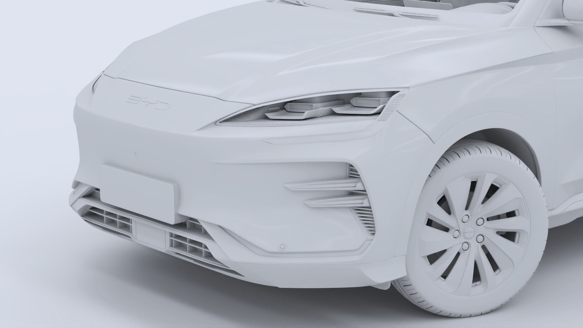 2024 BYD Seal U EV Song Plus with interior 3D model_21