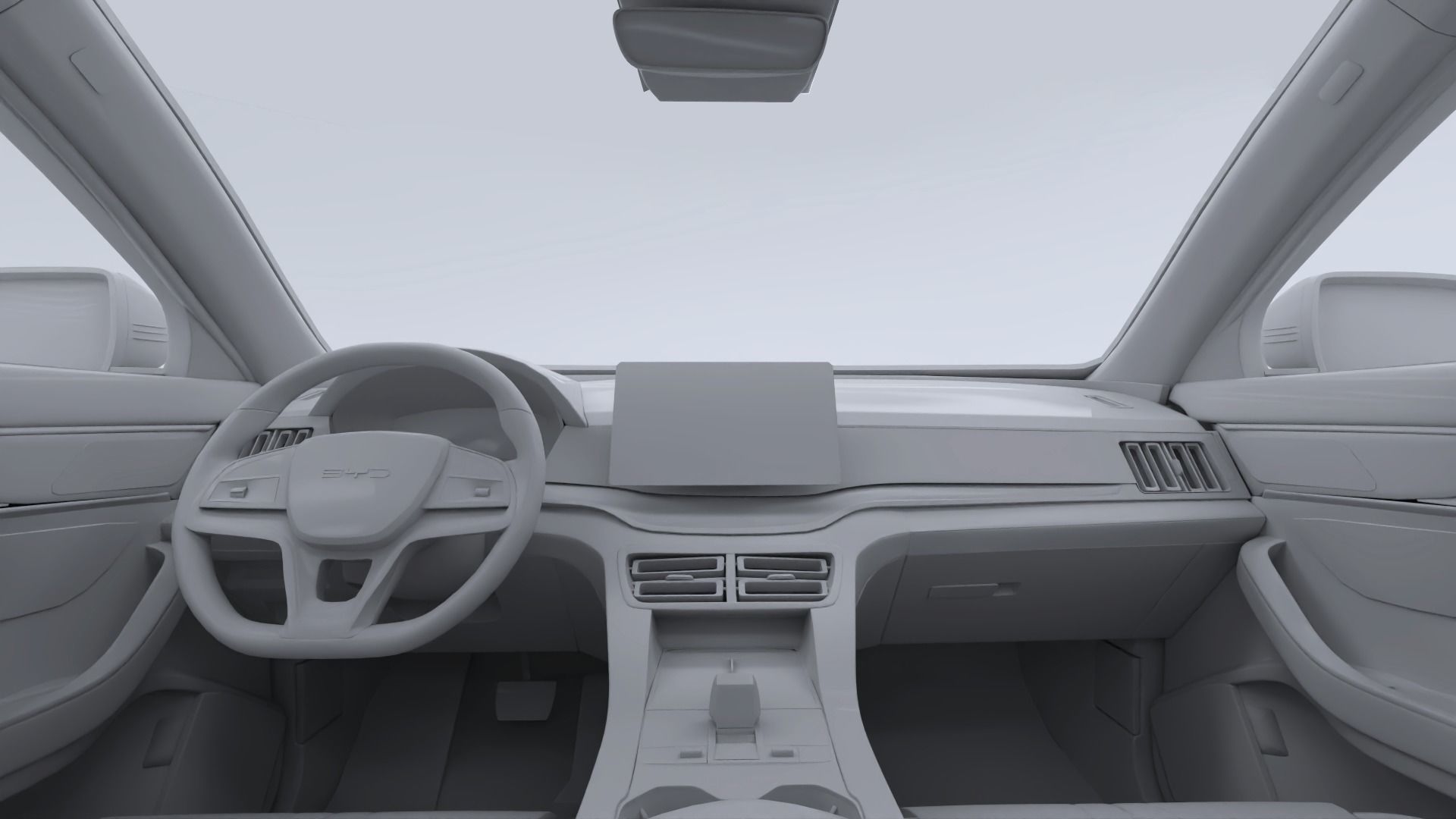 2024 BYD Seal U EV Song Plus with interior 3D model_23