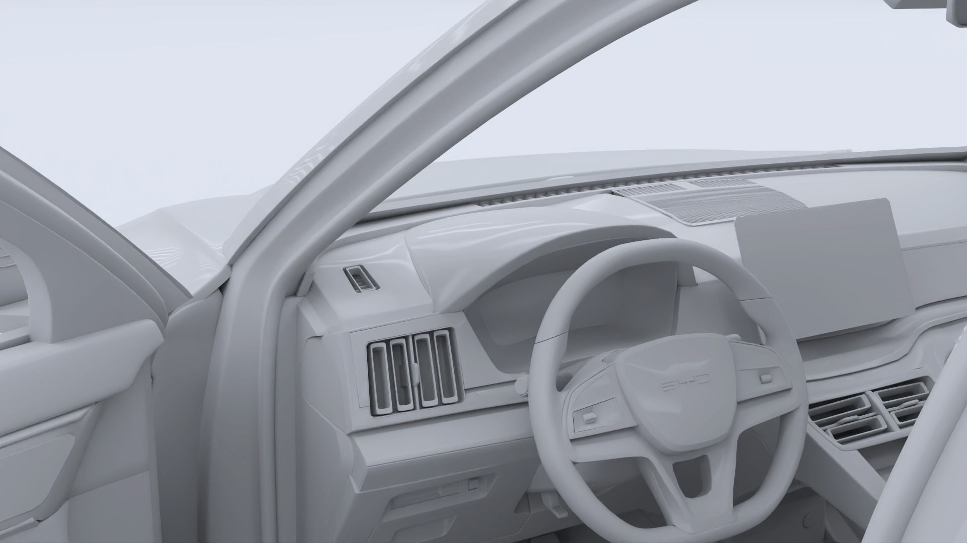 2024 BYD Seal U EV Song Plus with interior 3D model_25