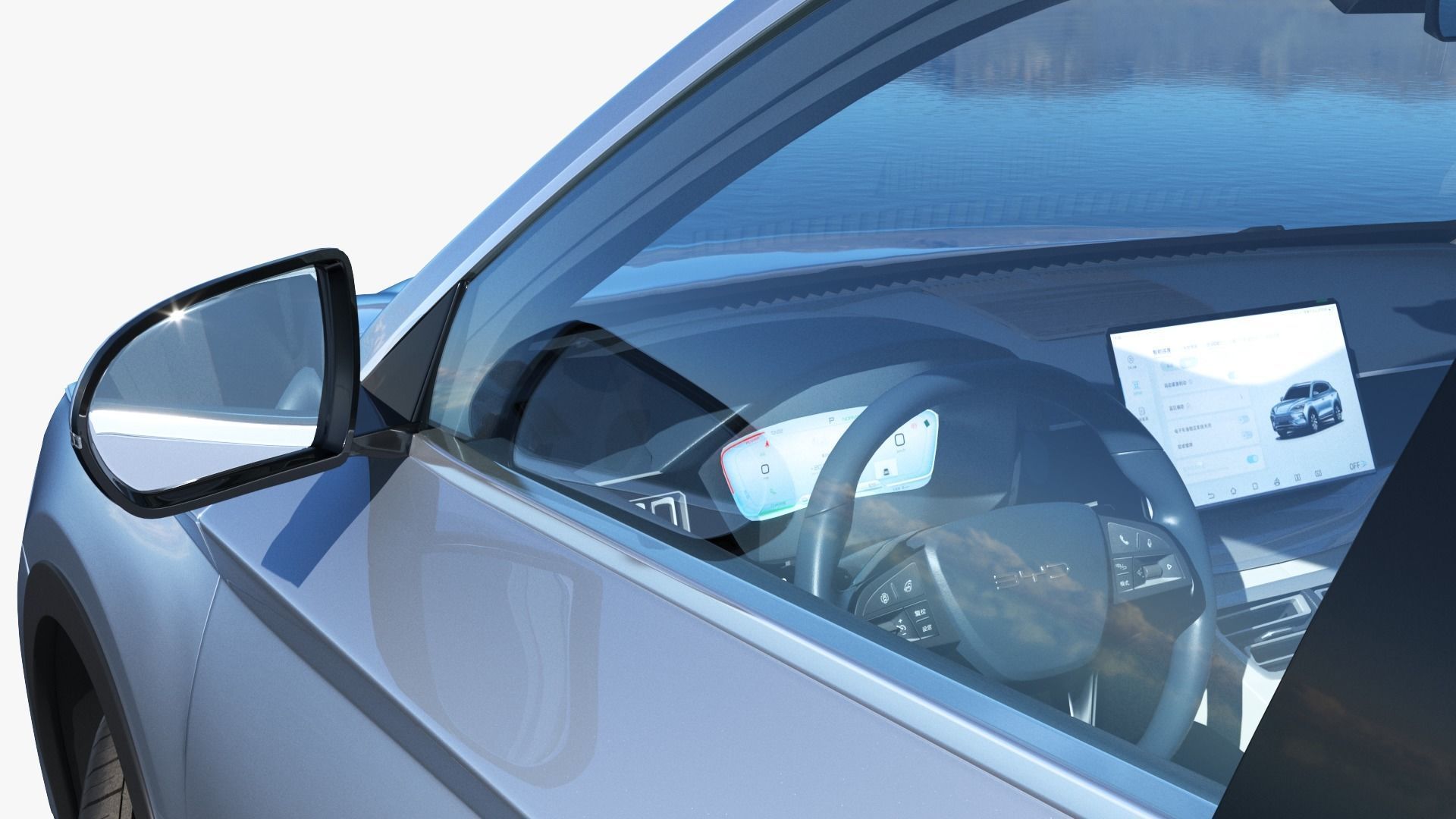 2024 BYD Seal U EV Song Plus with interior 3D model_8