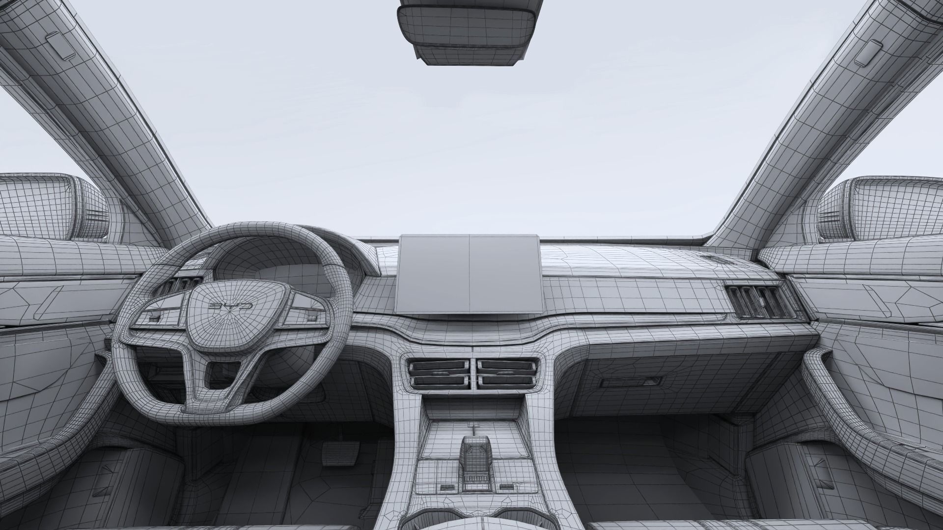 2024 BYD Seal U EV Song Plus with interior 3D model_36