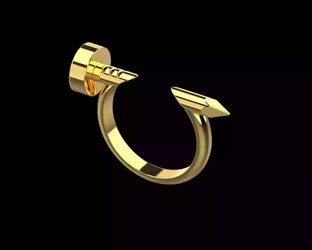 Nail Ring In The Finger 15 Size N93