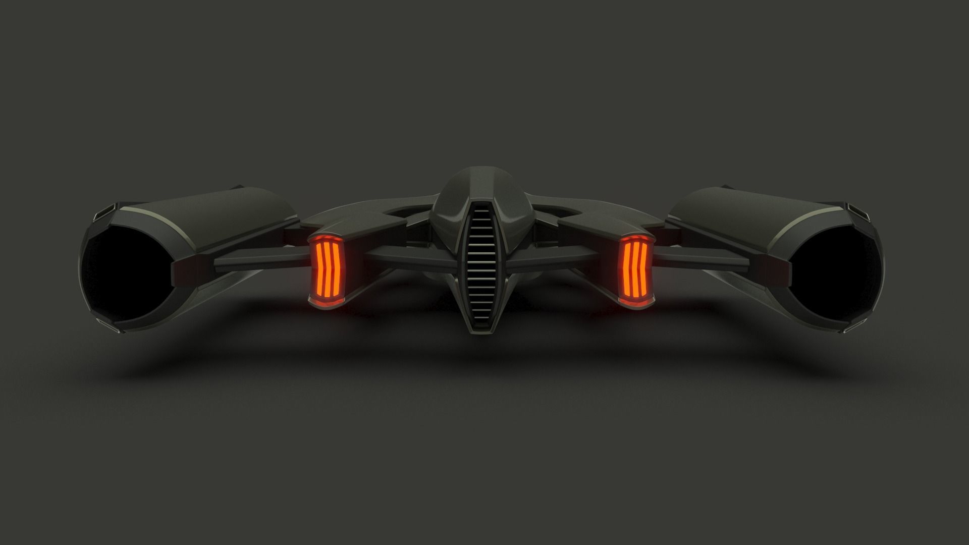 Racing Spaceship Acrux 3D model_4
