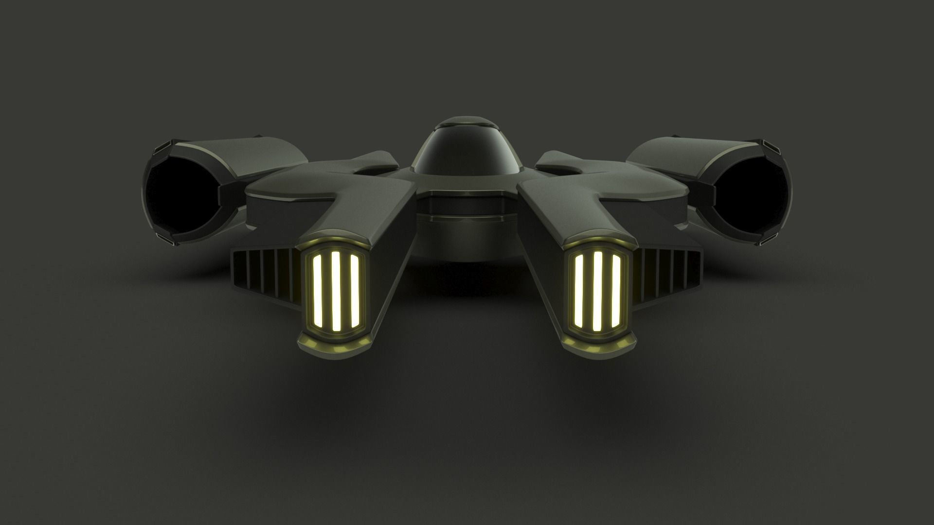 Racing Spaceship Acrux 3D model_7