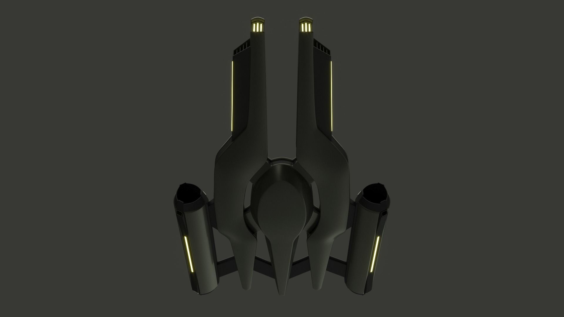 Racing Spaceship Acrux 3D model_12