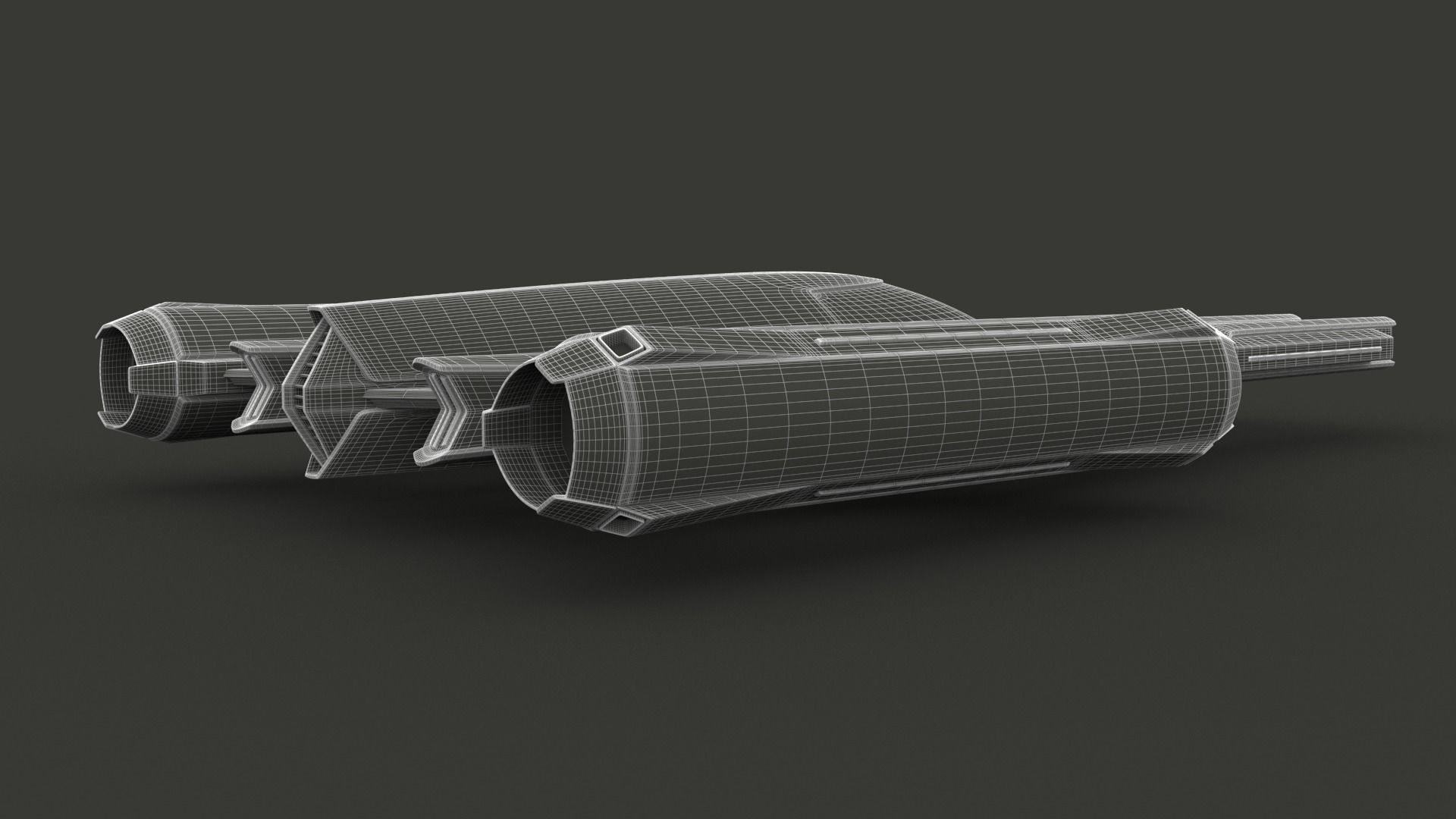 Racing Spaceship Acrux 3D model_18