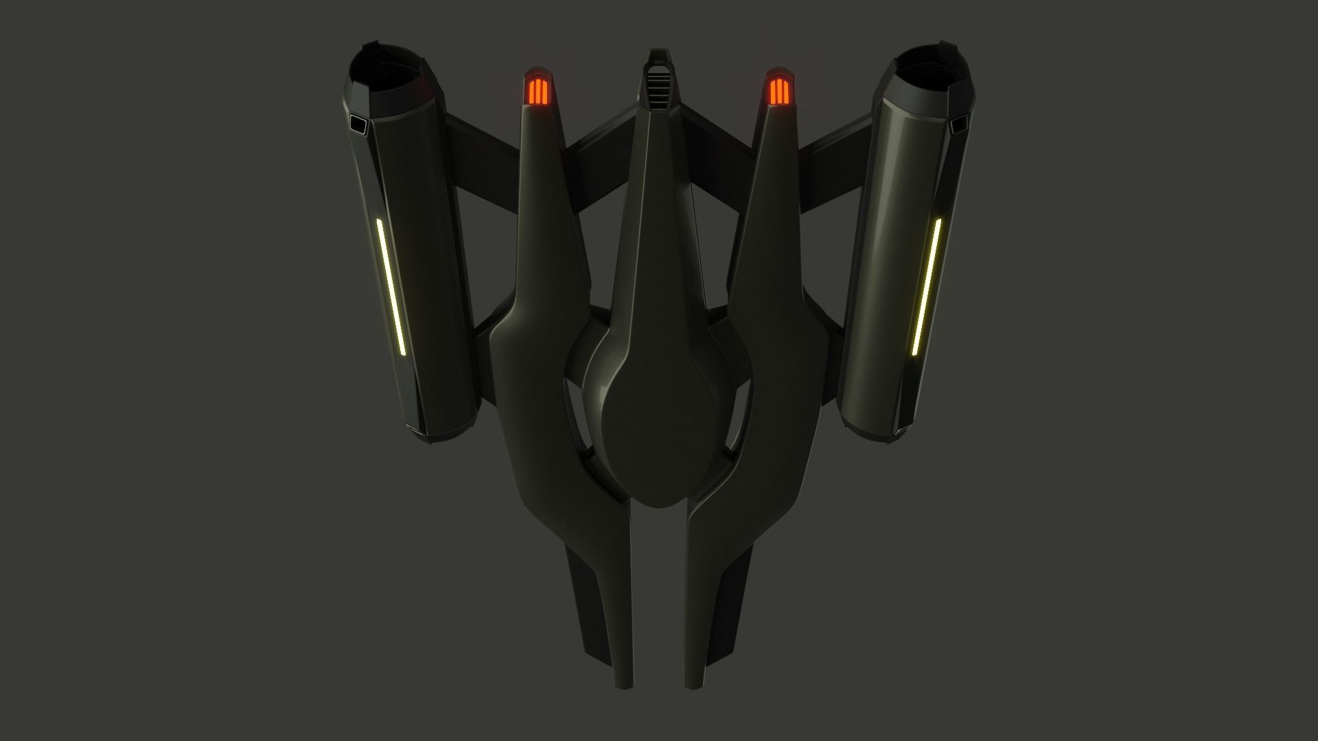 Racing Spaceship Acrux 3D model_11