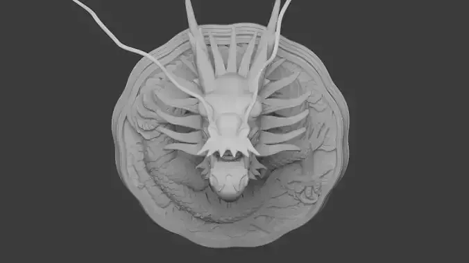 Majestic Dragon Wall Mount