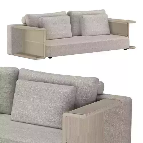 CLIFF DECO FABRIC SOFA