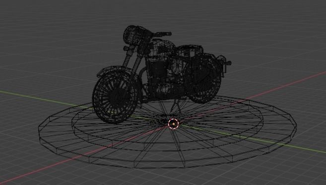 3D Royal Enfield 3D model_17