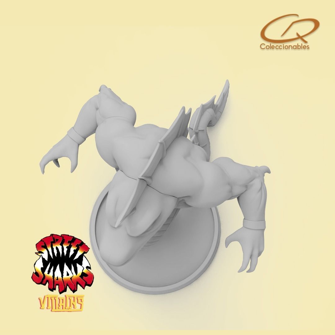 Street Sharks Villains - Repteel 3D print model_5