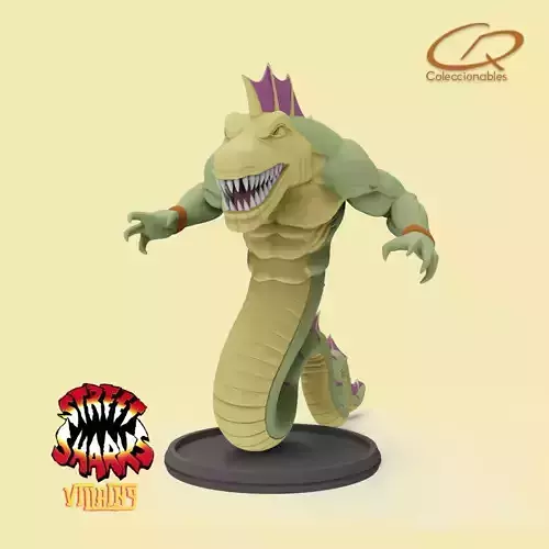 Street Sharks Villains - Repteel