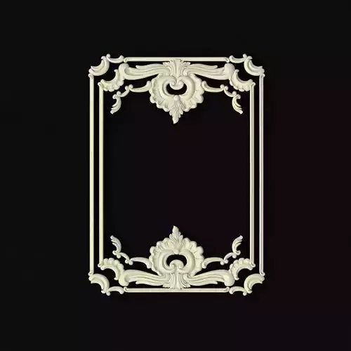 Central decor ornament for furniture