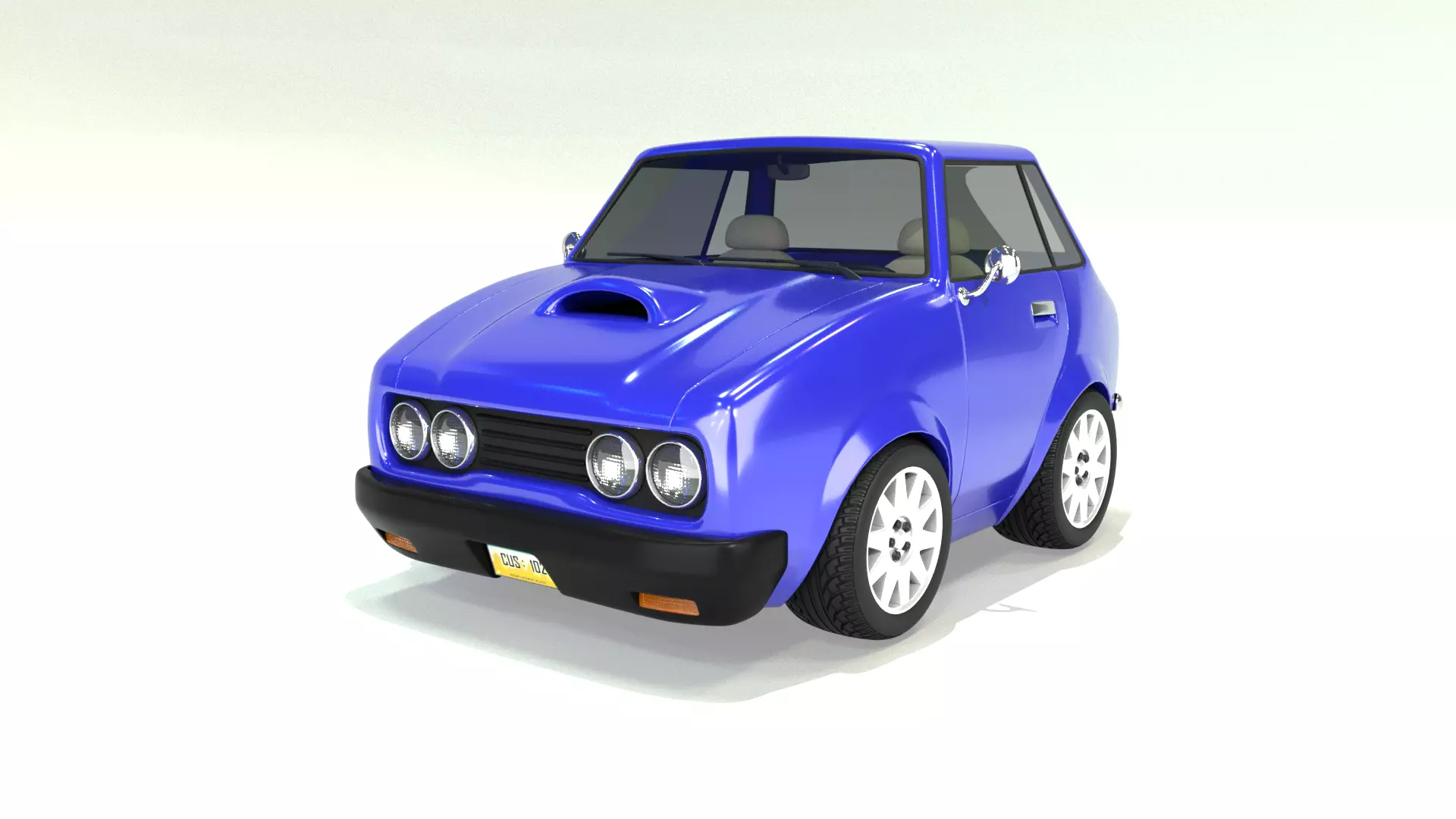 Cartoon Car 3D model