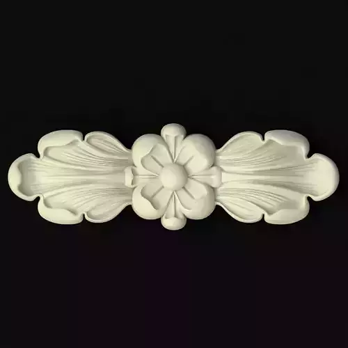 Central decor ornament for furniture