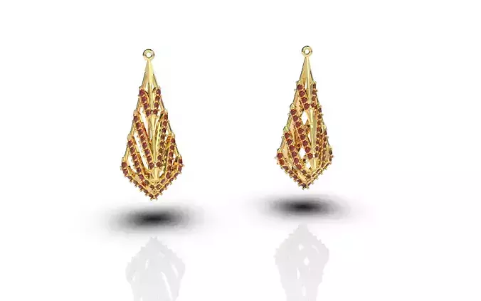 Diamond Shape Earrings