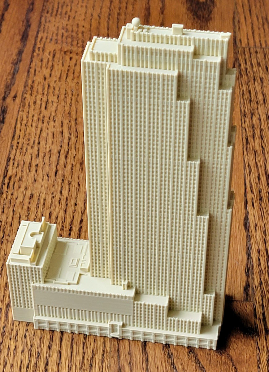 30 Rockefeller Plaza 3D print model_7