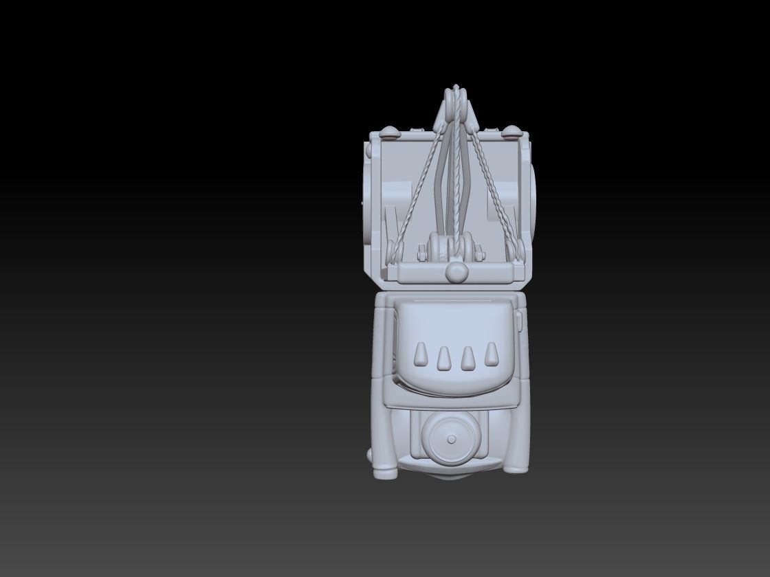 Tow Mater CARS STL 3D print model_15