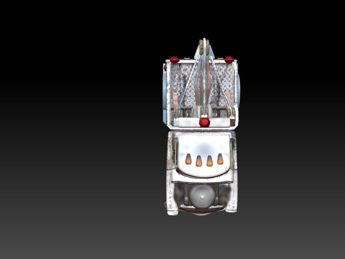 Tow Mater CARS STL 3D print model_14