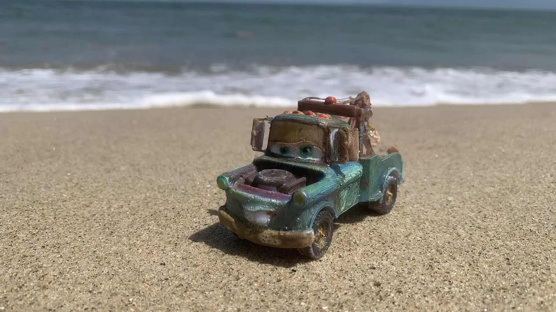 Tow Mater CARS STL 3D print model_0