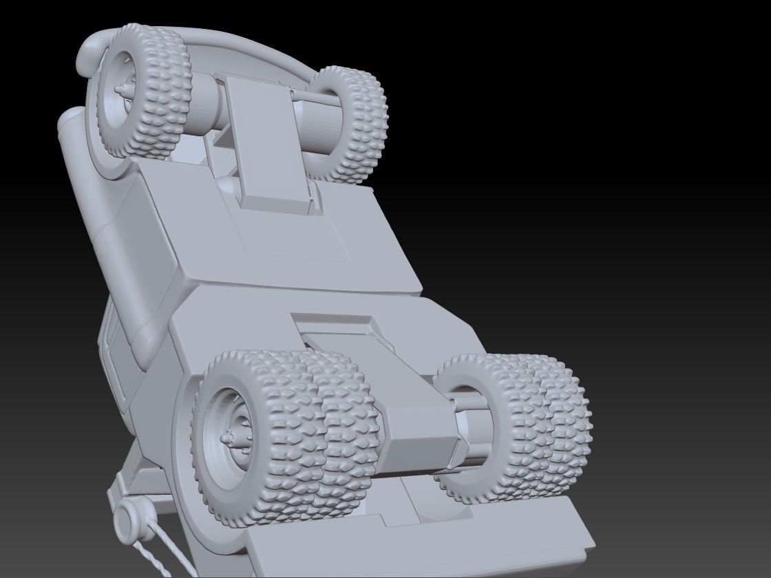 Tow Mater CARS STL 3D print model_17