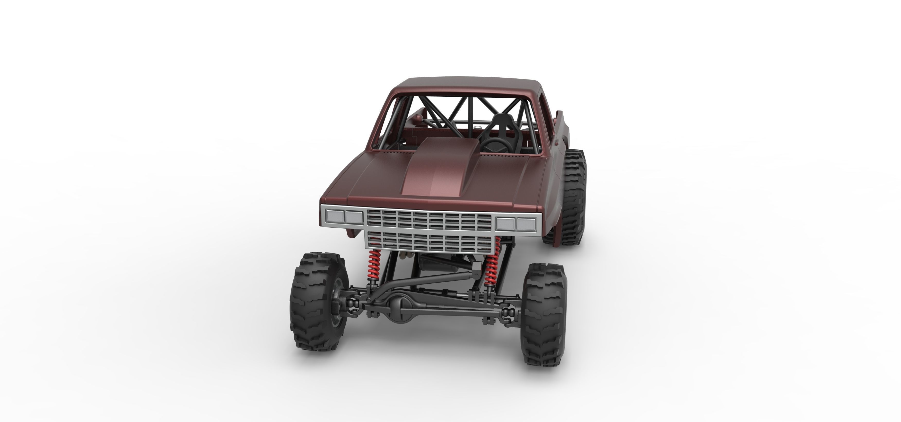 Mud dragster Version 3 Scale 1 to 25 3D print model_5