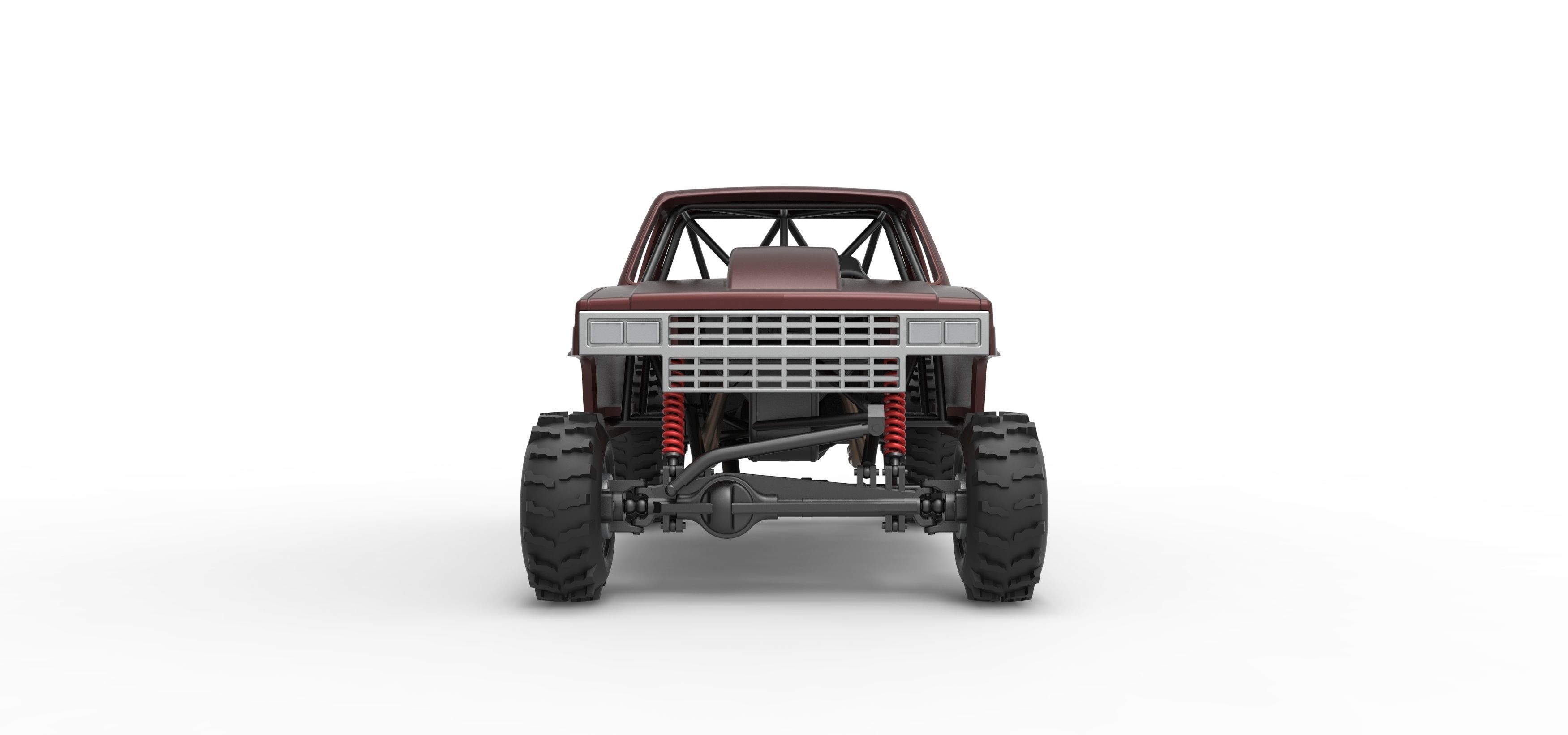 Mud dragster Version 3 Scale 1 to 25 3D print model_7