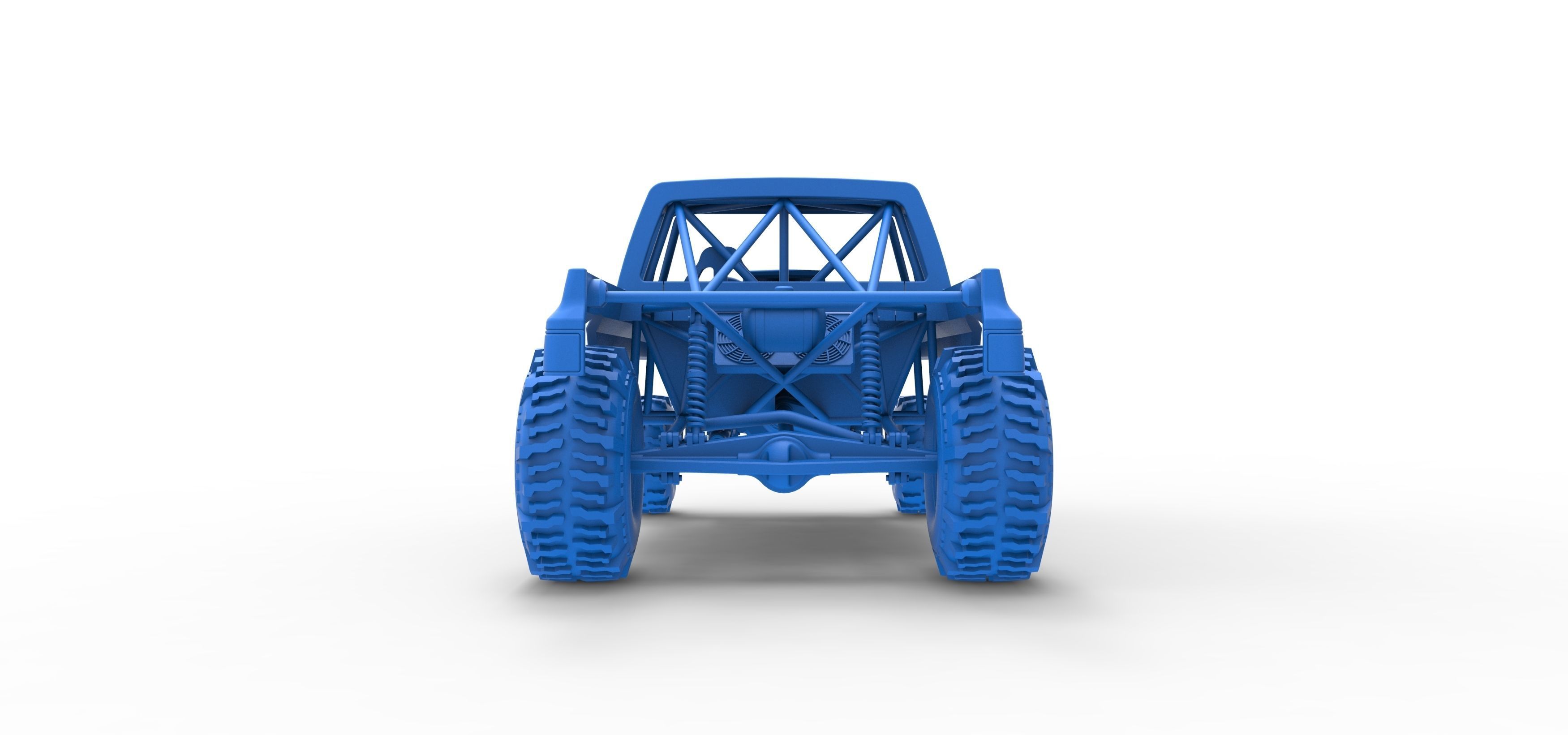 Mud dragster Version 3 Scale 1 to 25 3D print model_33