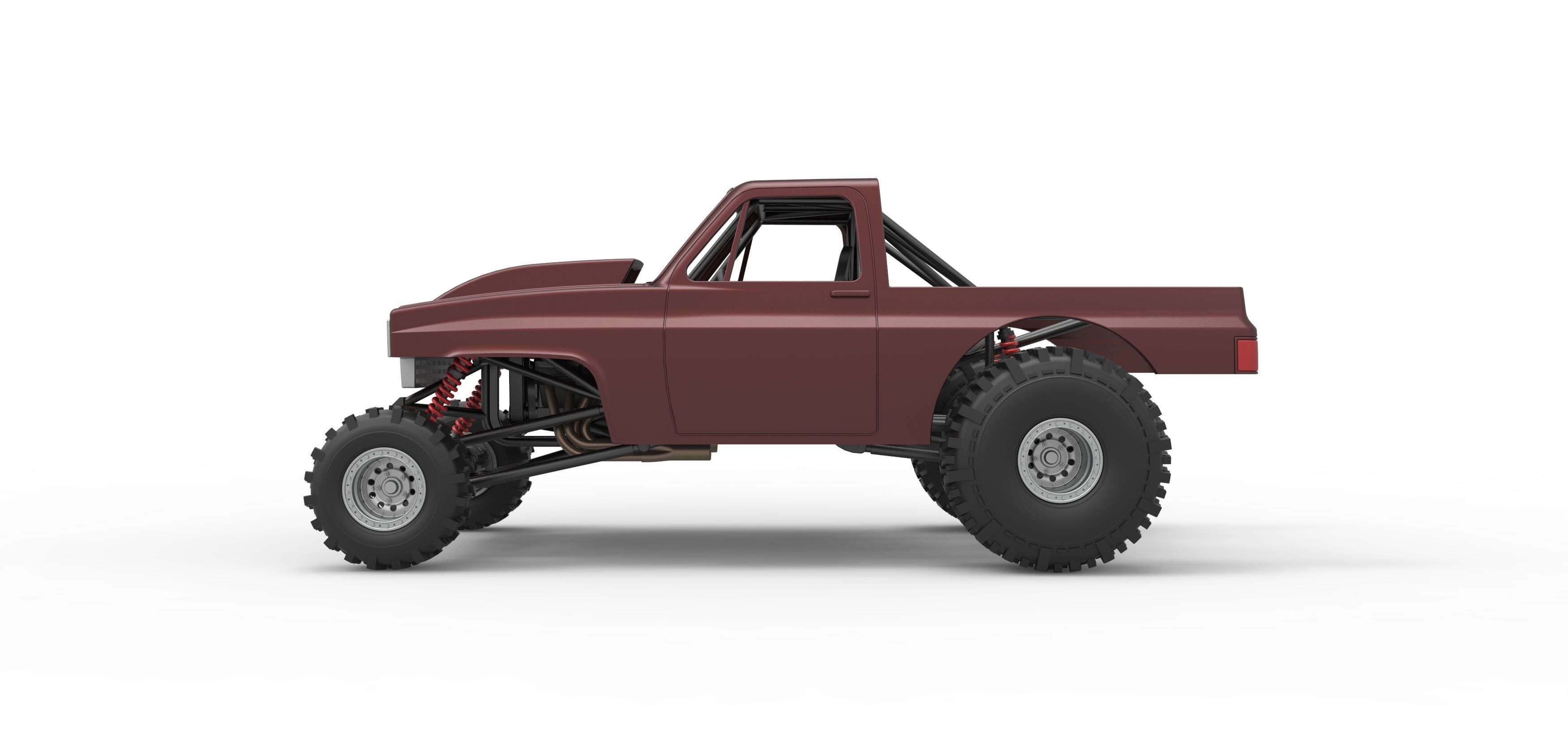 Mud dragster Version 3 Scale 1 to 25 3D print model_9