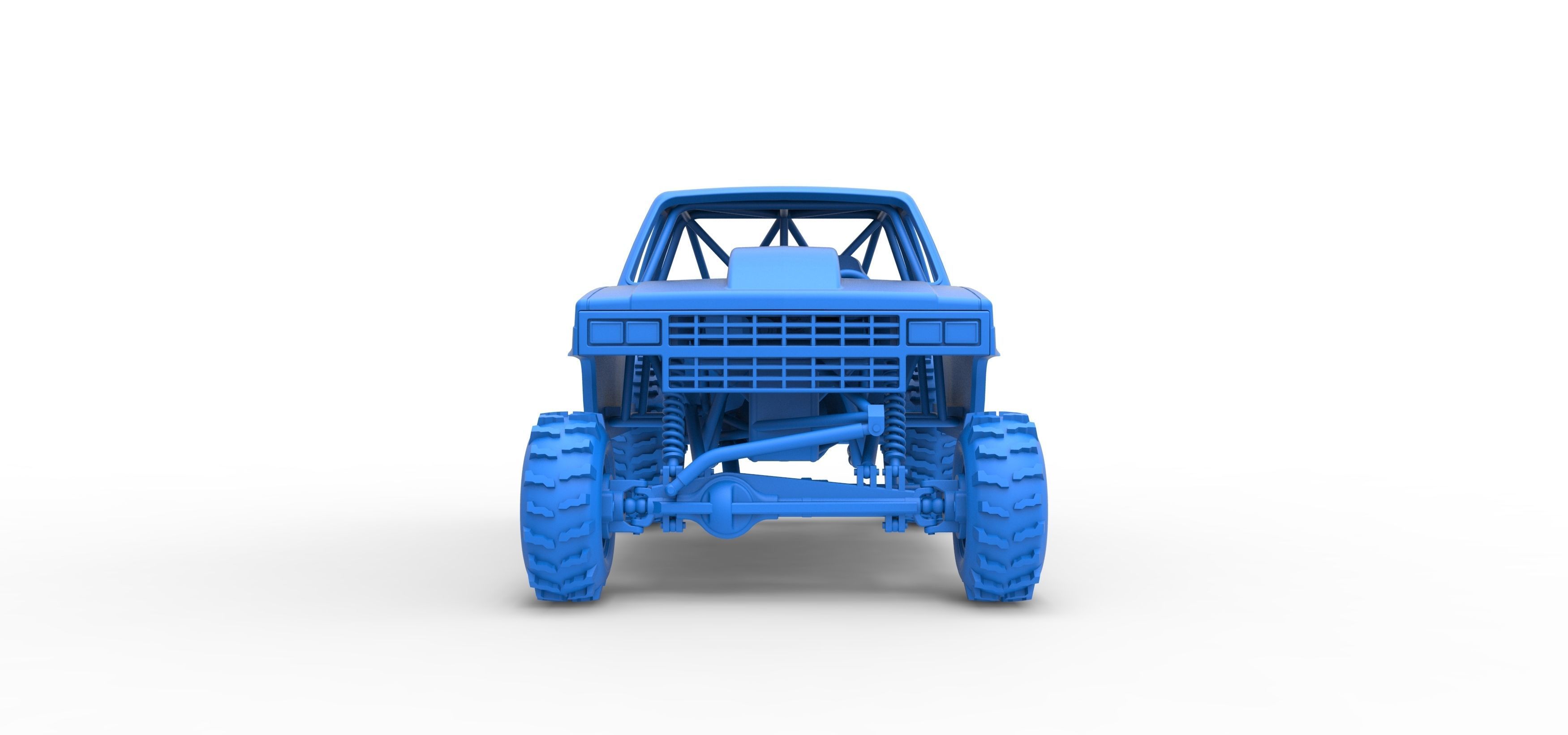 Mud dragster Version 3 Scale 1 to 25 3D print model_24
