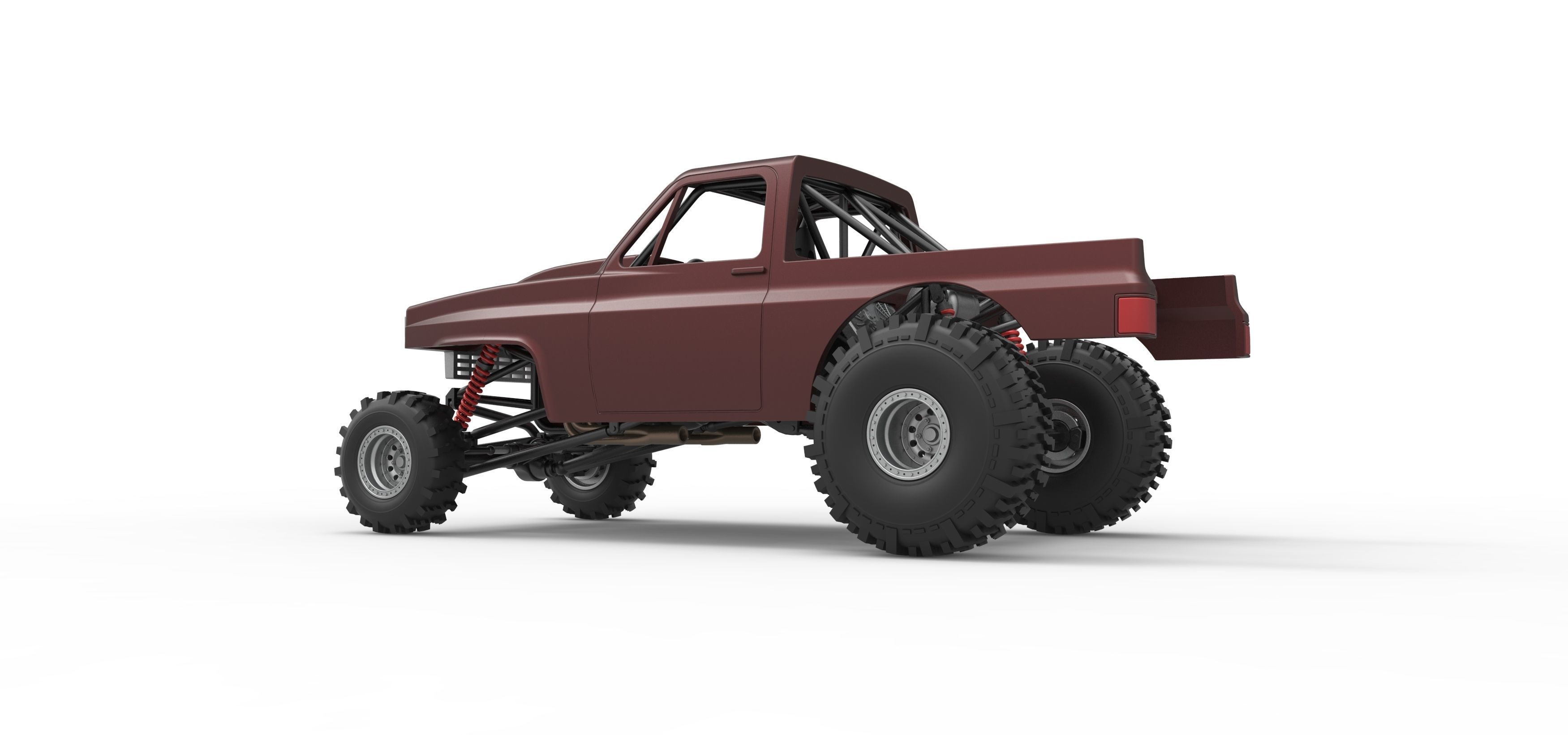Mud dragster Version 3 Scale 1 to 25 3D print model_13