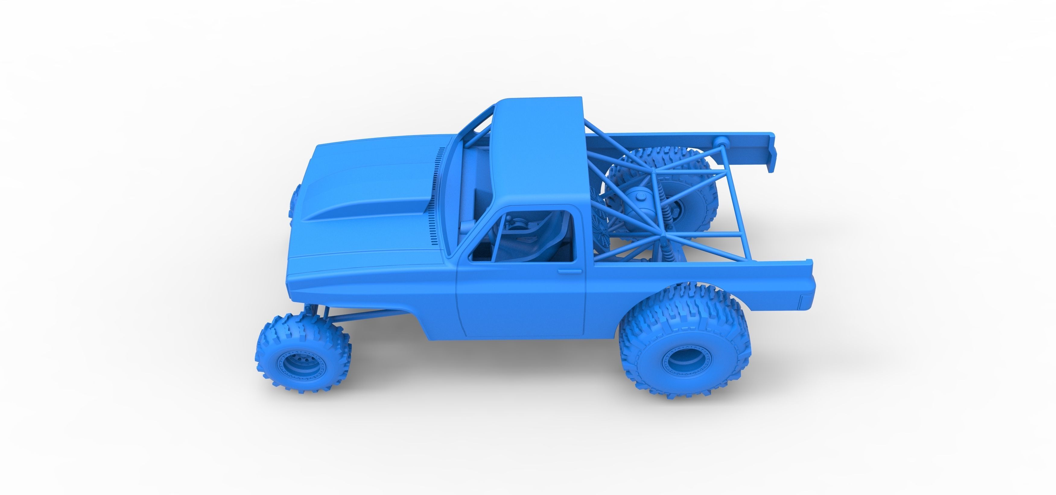 Mud dragster Version 3 Scale 1 to 25 3D print model_27