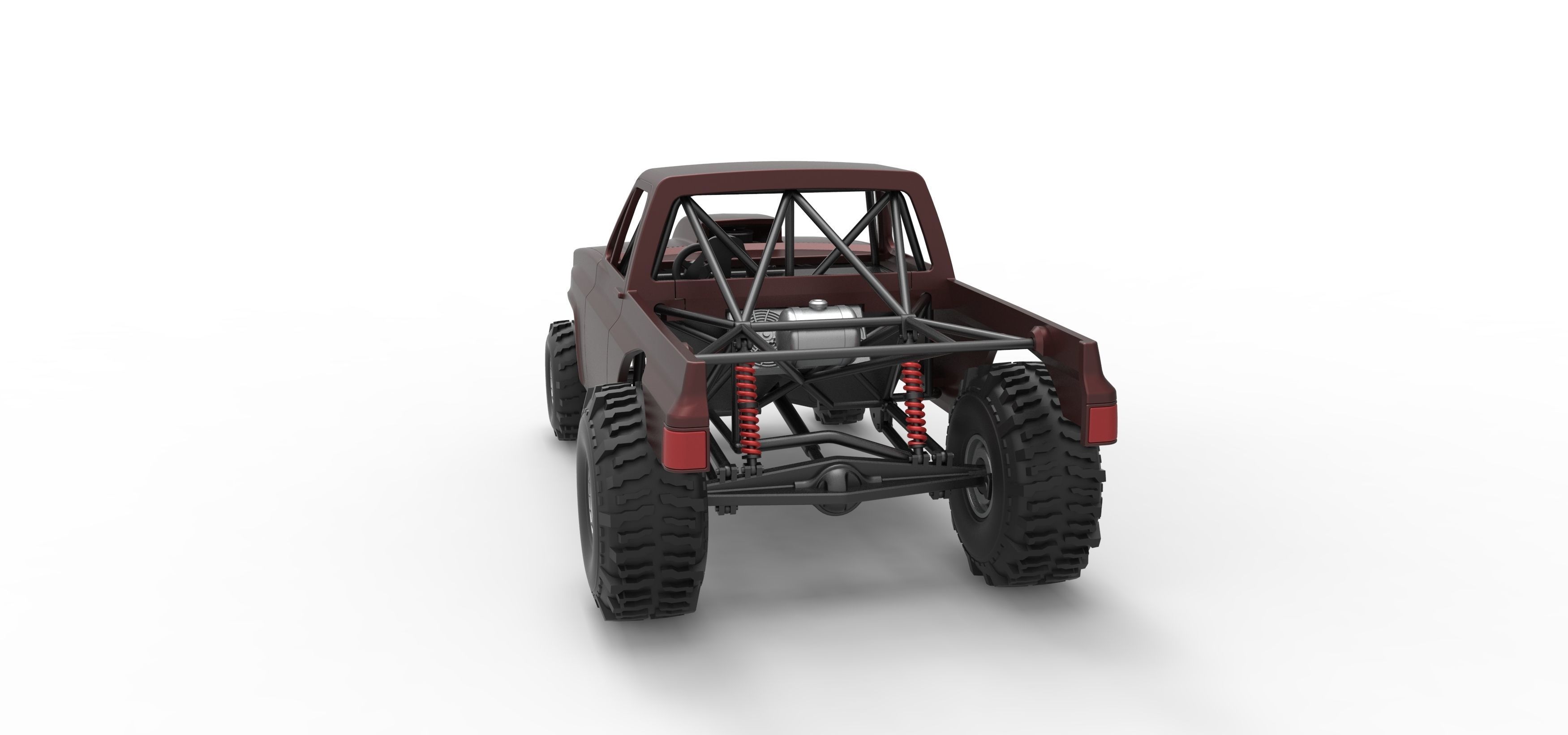 Mud dragster Version 3 Scale 1 to 25 3D print model_14