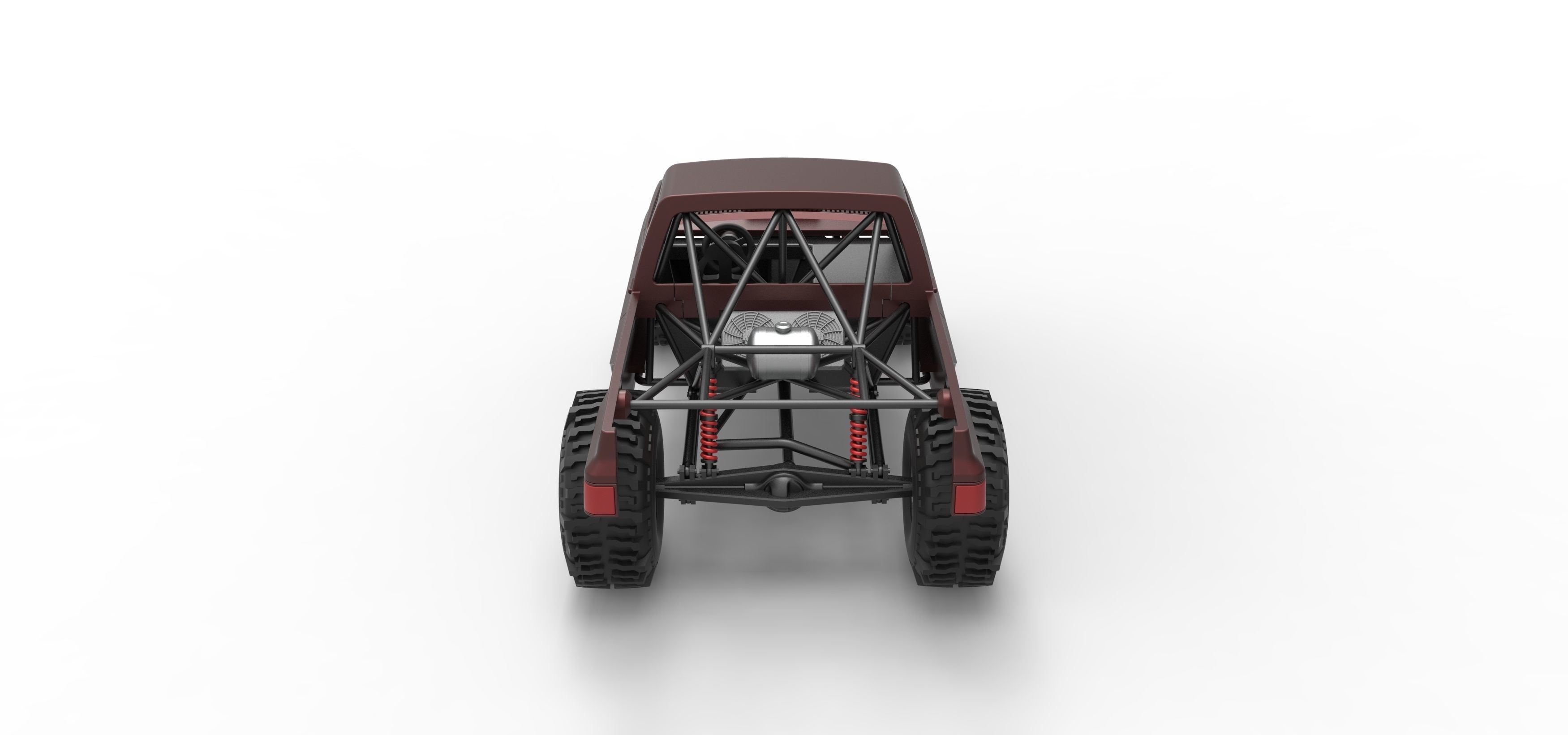 Mud dragster Version 3 Scale 1 to 25 3D print model_17