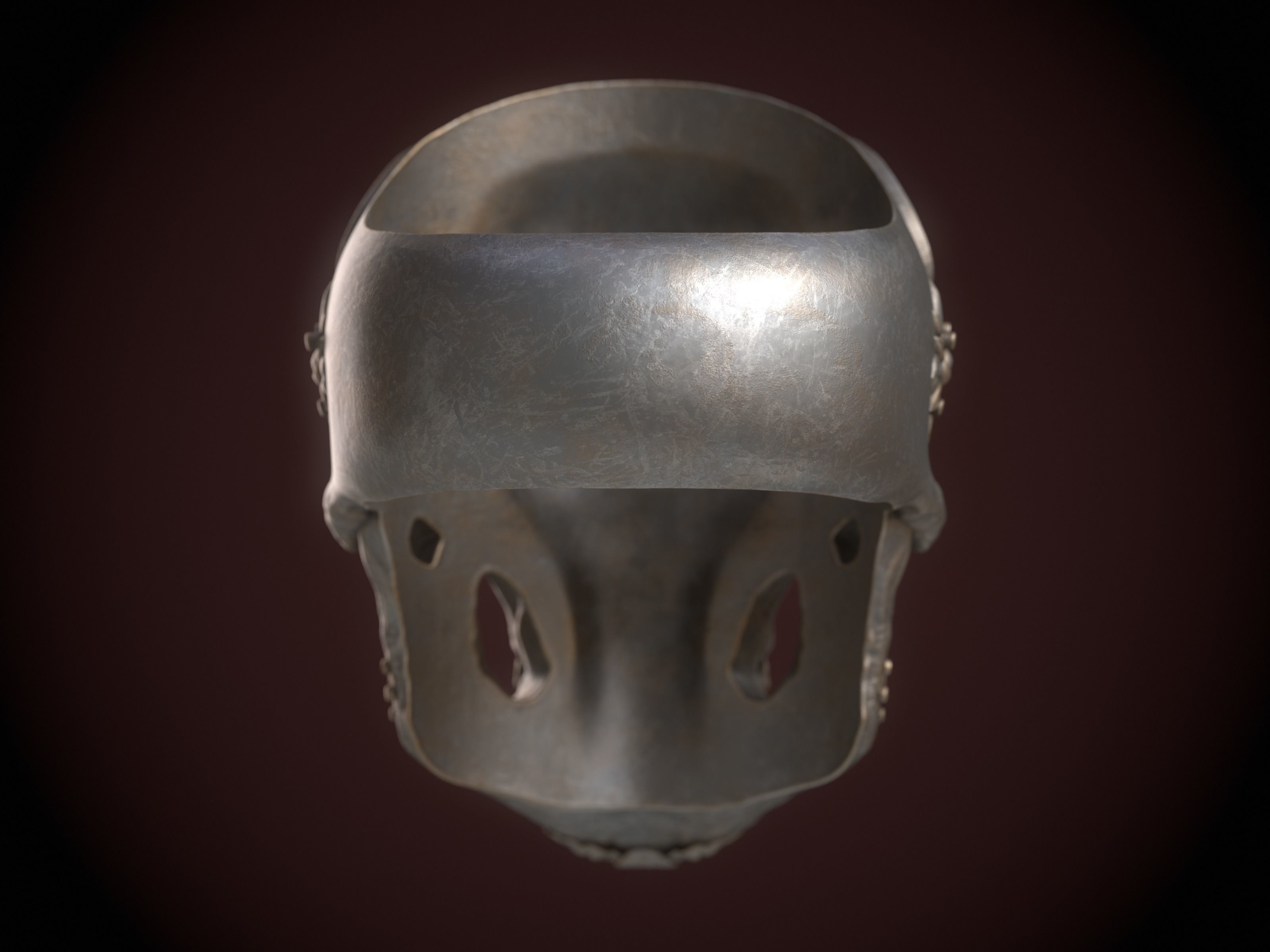 Sugar Skull Ring 3D print model_8