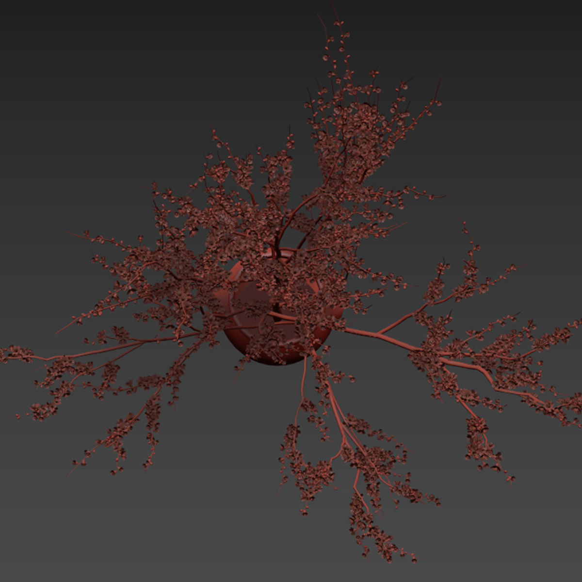 Flower In Vase   24 3D model_4