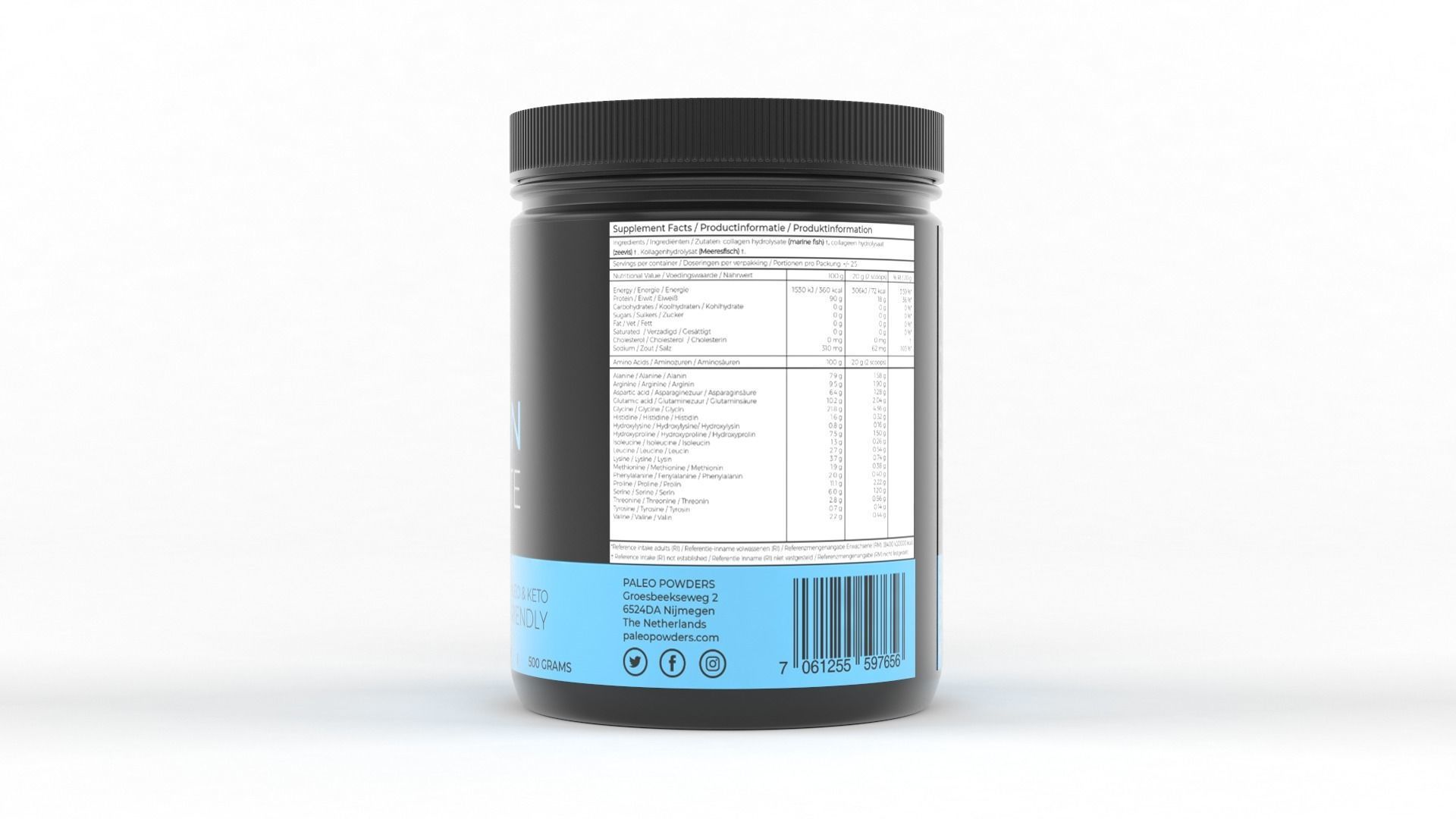 Protein Powder 3D model_3
