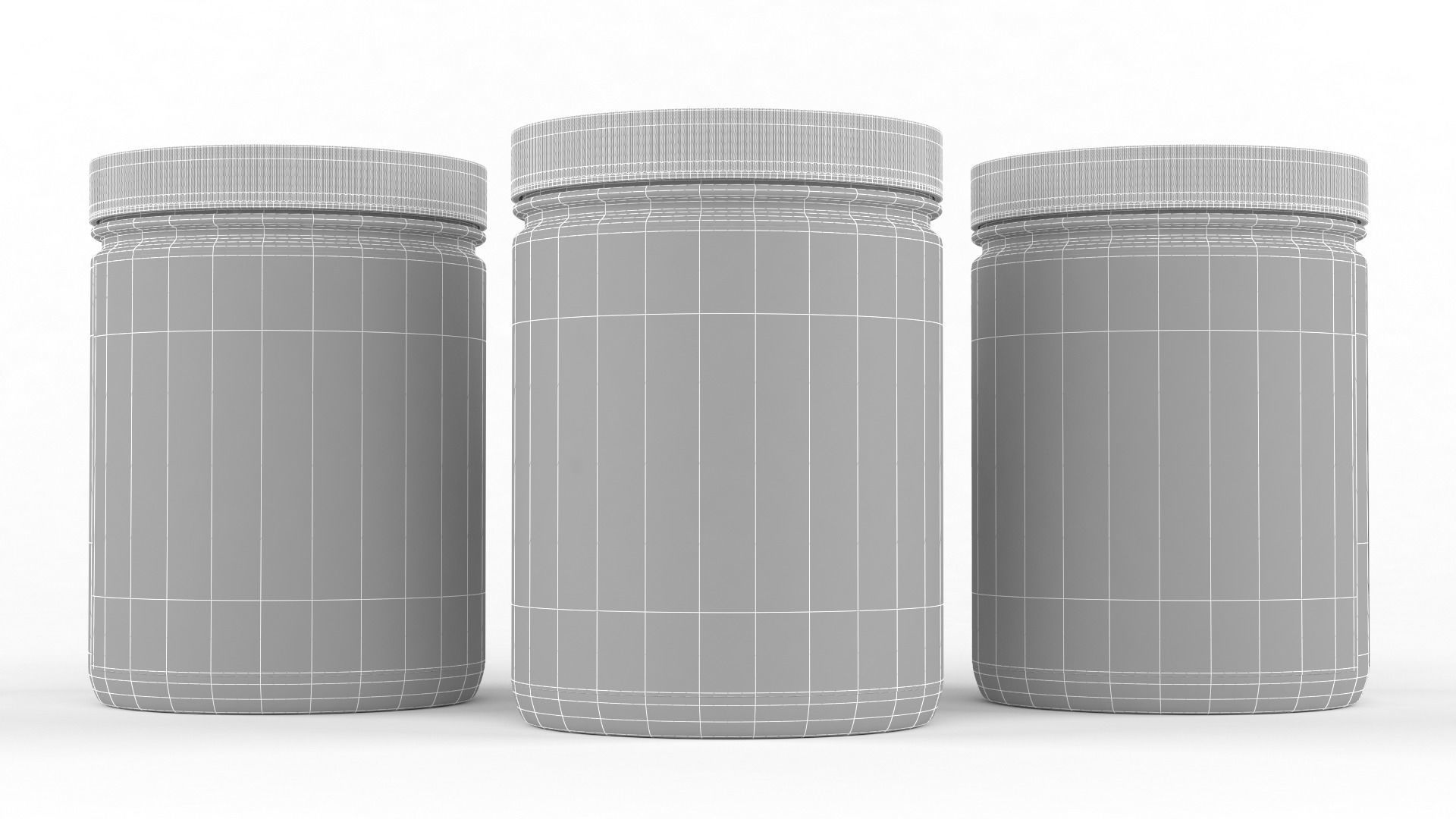 Protein Powder 3D model_5