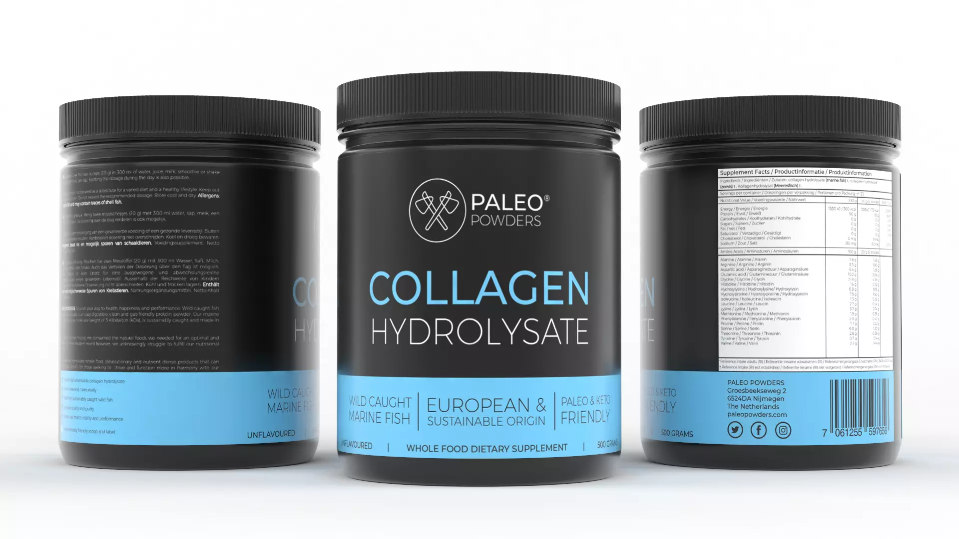 Protein Powder 3D model_0