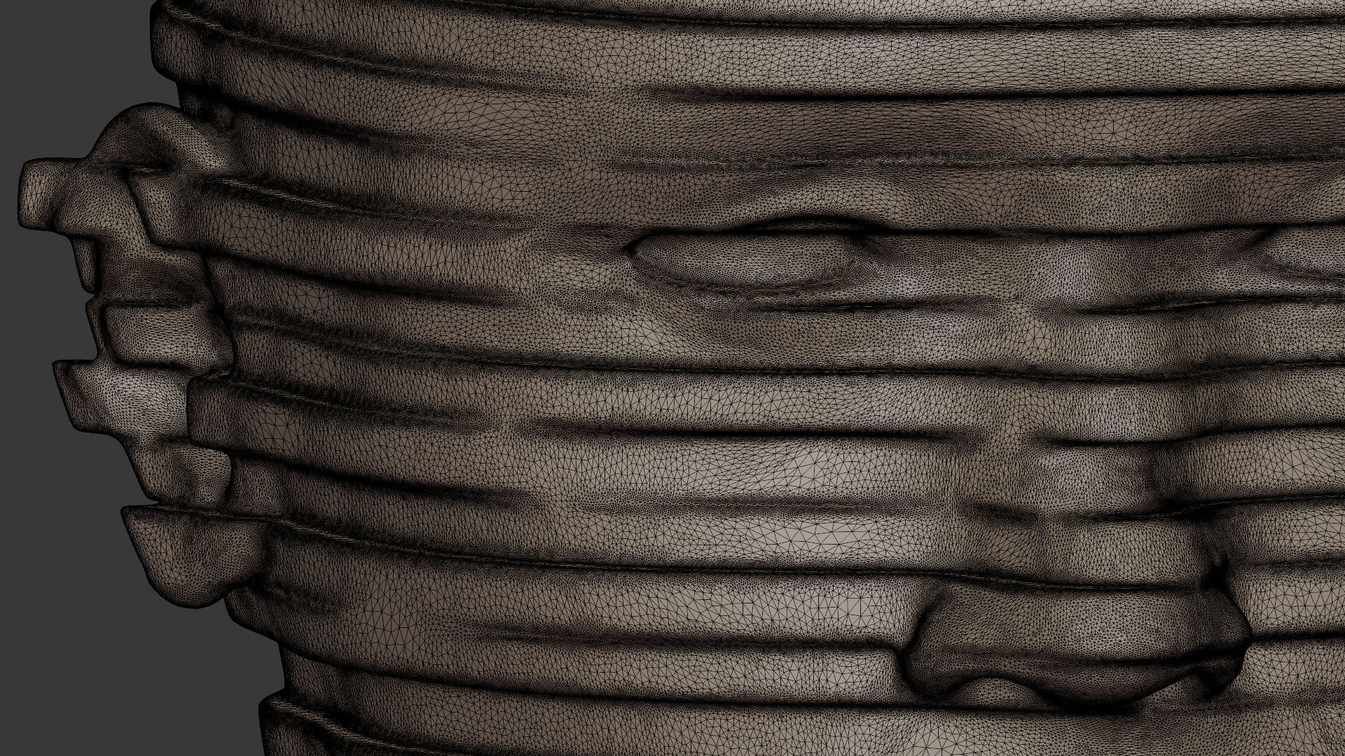 Abstract Head - Bust -- Ready for 3D Printing 3D print model_6