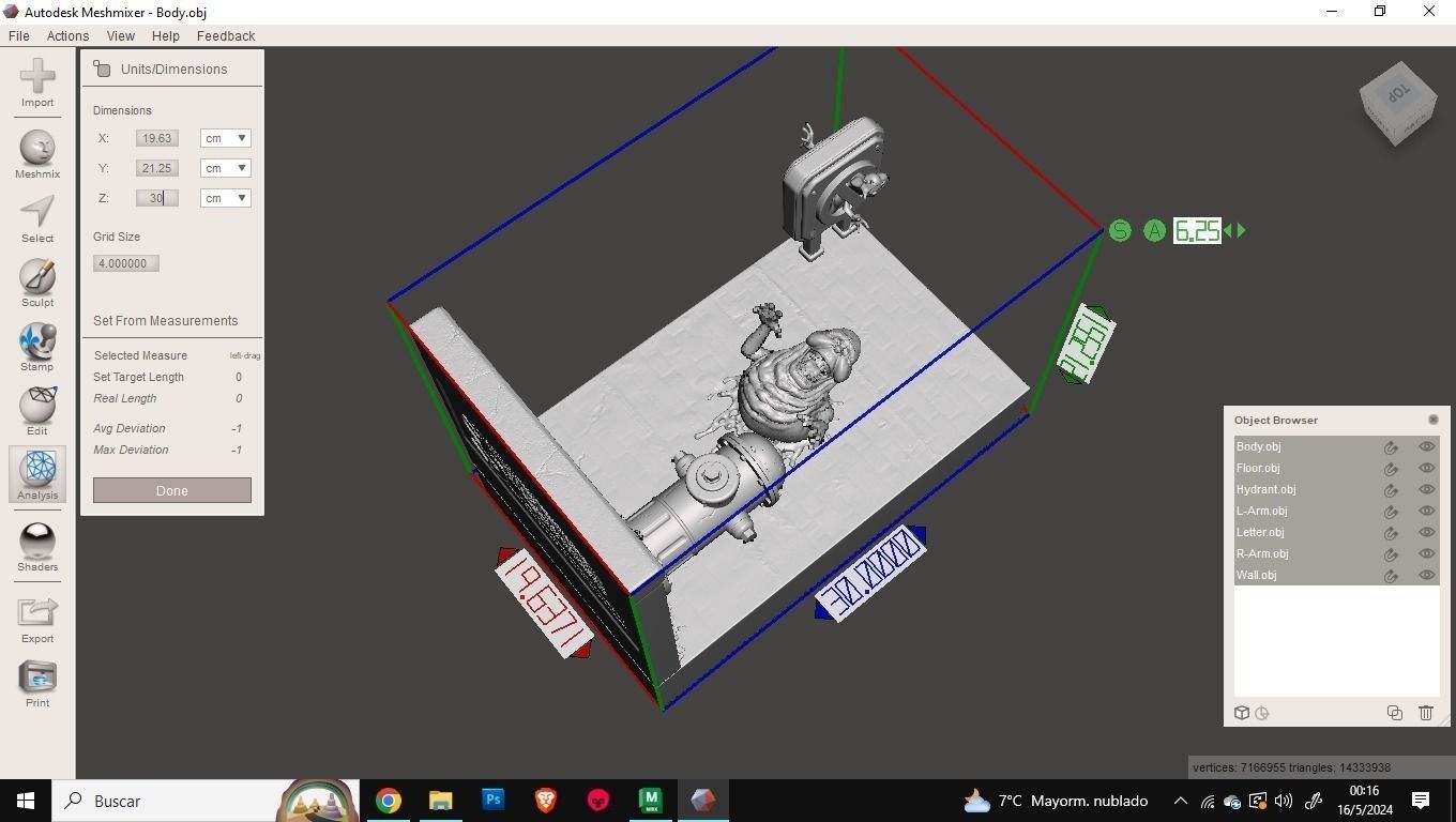 Ghostbusters Slimer 3D Printable Diorama 3D print model_20