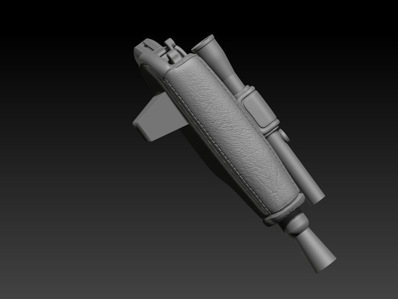 Mara jade Pin-up slashed AT-AT leg 3D model 3D printable | CGTrader