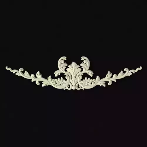 Central decor ornament for furniture