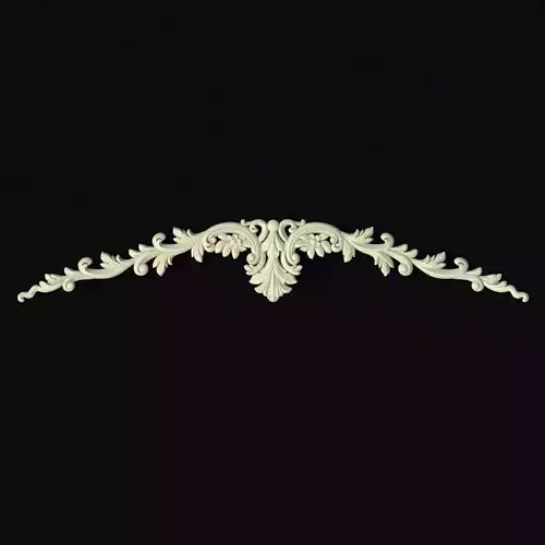 Central decor ornament for furniture